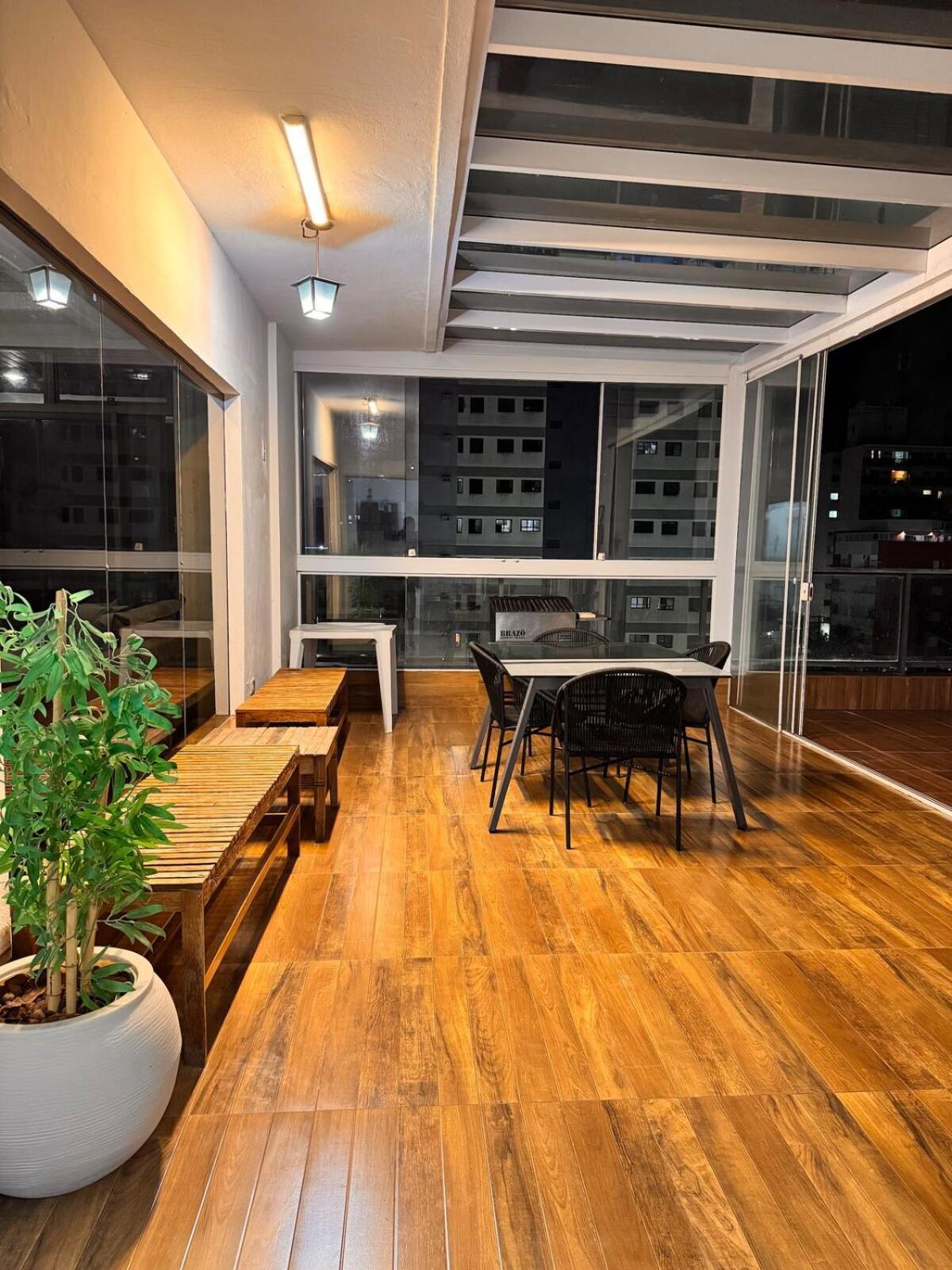 Cobertura na Praia da Enseada-Guarujá 180m2 10 hospedes Exterior foto